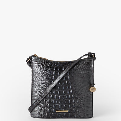 BRAHMIN Katie Crossbody Bag In Mirage Pattern - Zip Top, Adjustable Strap, Interior Pockets