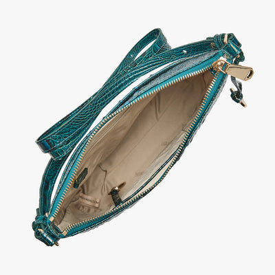 Zesty Green Melbourne Katie Crossbody Open Top View 
