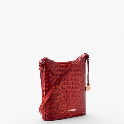 Radiant Red Melbourne Katie Crossbody Side View 
