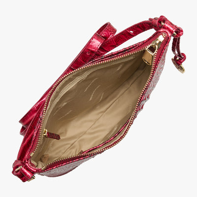 Merlot Ombre Melbourne Katie Crossbody Open Top View 