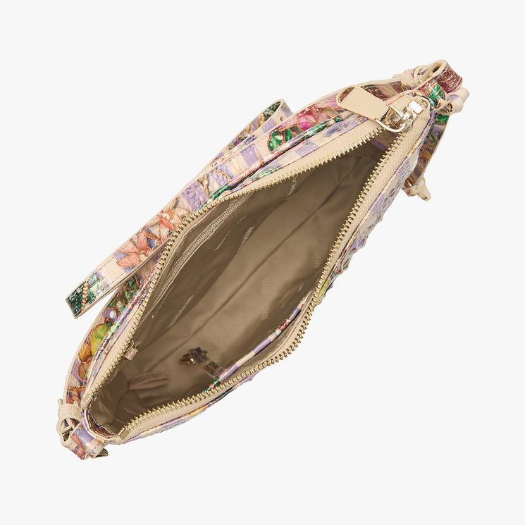 Pinstripe Petals Melbourne	Katie Crossbody Open Top View