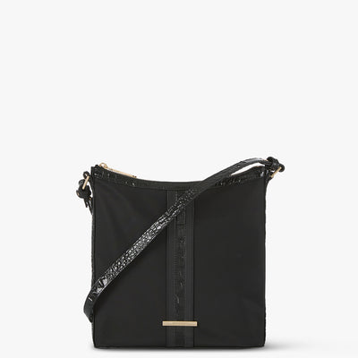 Black Stellvia Katie Crossbody Front View 