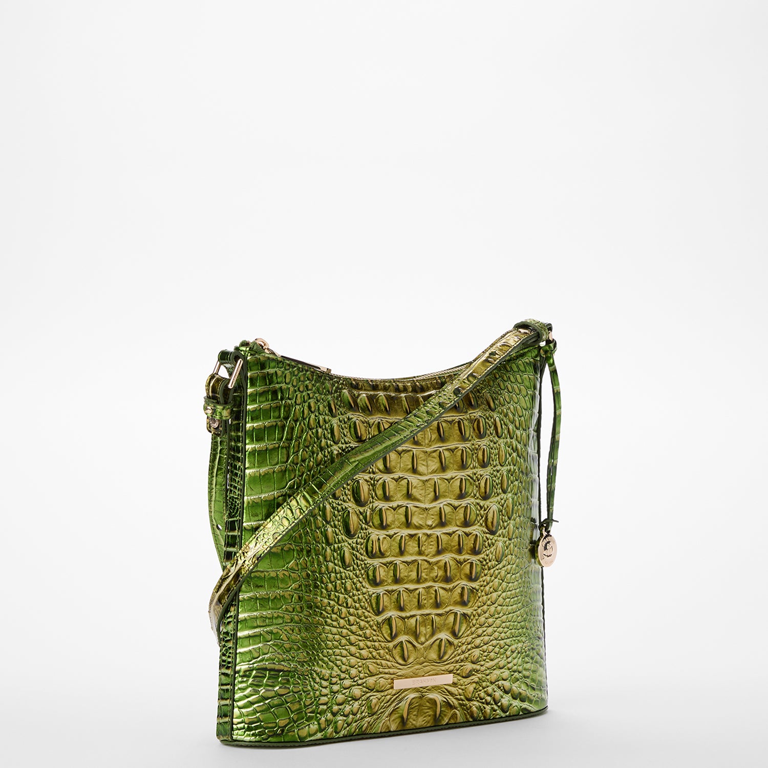 Katie Zip Top Crossbody Bag Cacti Green BRAHMIN
