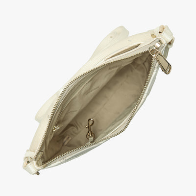 Ivory Flashback Katie Crossbody Open Top View 
