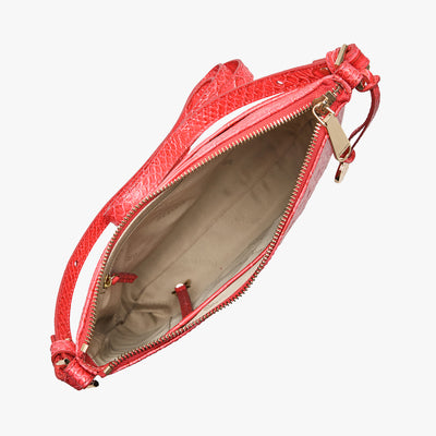 Flame All Over Snake Katie Crossbody Open Top View 
