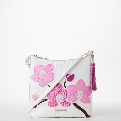 Sea Salt White Anabas Katie Crossbody Front View