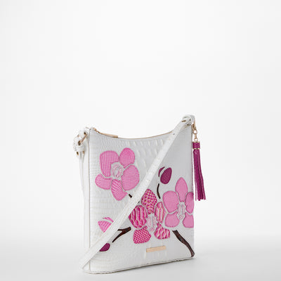 Sea Salt White Anabas Katie Crossbody Side View