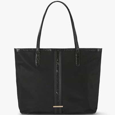 Black Stellvia Misha Tote Front View 