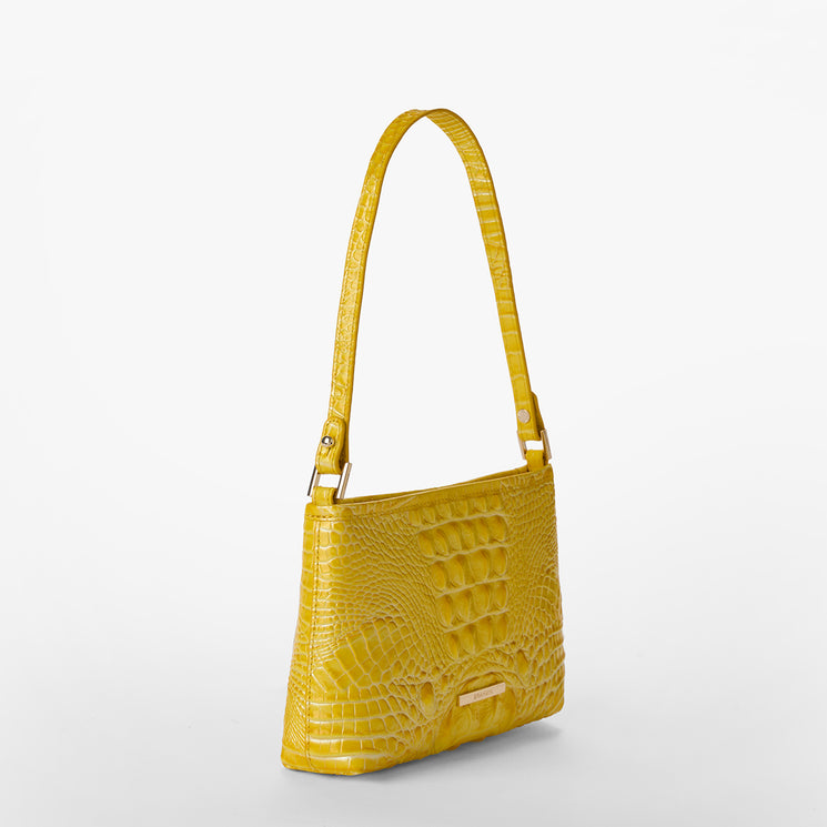 Vivid Yellow Melbourne Lorelei Shoulder Bag Side View