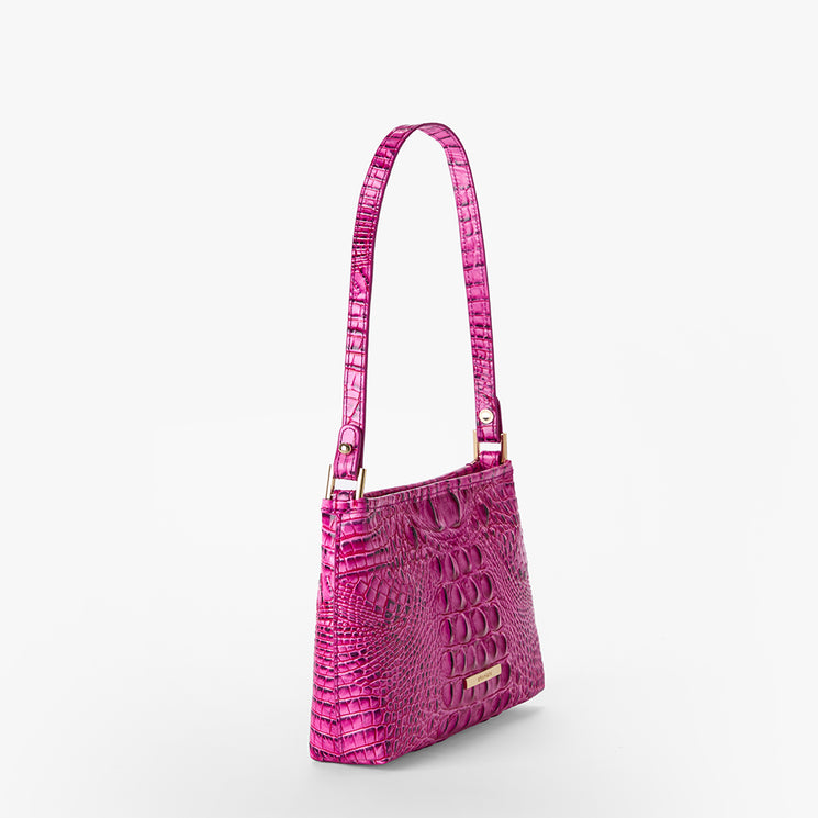 Electric Fuchsia Melbourne	Lorelei Shoulder Bag Side View