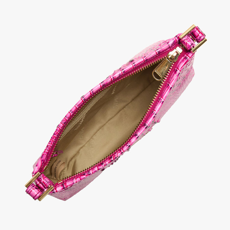 Electric Fuchsia Melbourne	Lorelei Shoulder Bag Open Top View