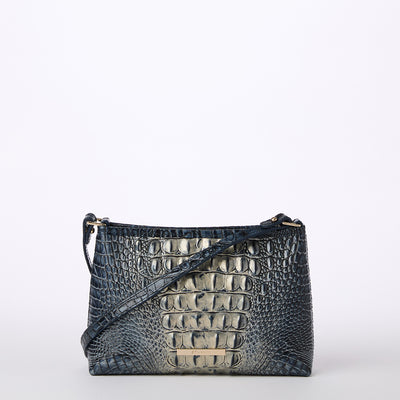 Twilight Blue Ombre Melbourne Lorelei Shoulder Bag Front View 
