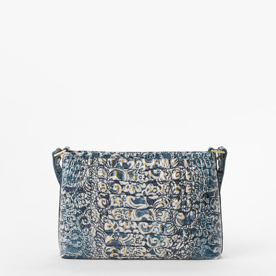 Blue Filigree Melbourne Lorelei Shoulder Bag Back View 
