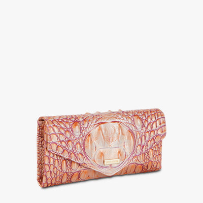 Apricot Rose Melbourne Veronica Wallet Side View 
