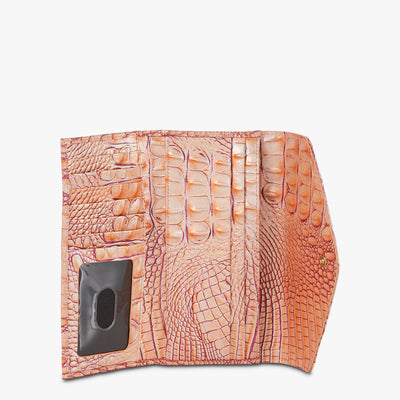 Apricot Rose Melbourne Veronica Wallet Open Top View 
