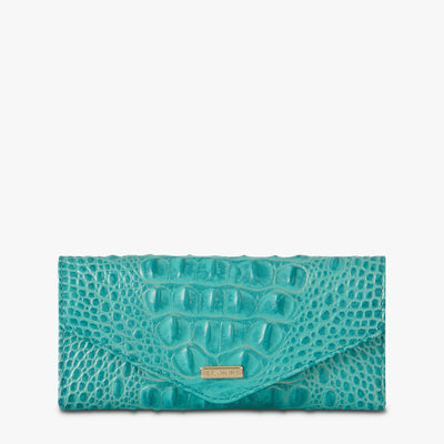 Mermaid Green Melbourne Veronica Wallet Front View 
