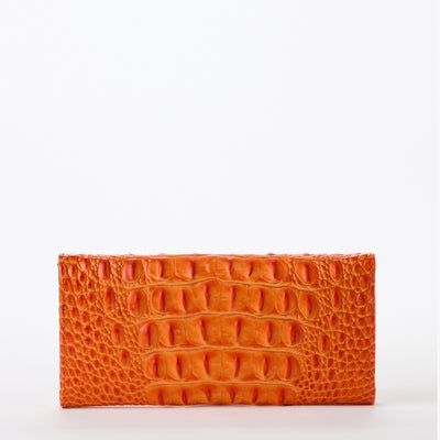 Veronica Mandarin Orange Melbourne Wallet Back View