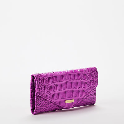 Veronica Deep Fuschia Melbourne Wallet Side View