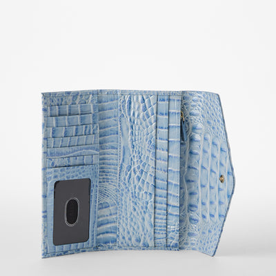 Heavenly Blue Melbourne Veronica Wallet Open Top View 