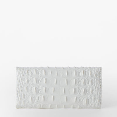 Sea Salt White Melbourne Veronica Wallet Back View