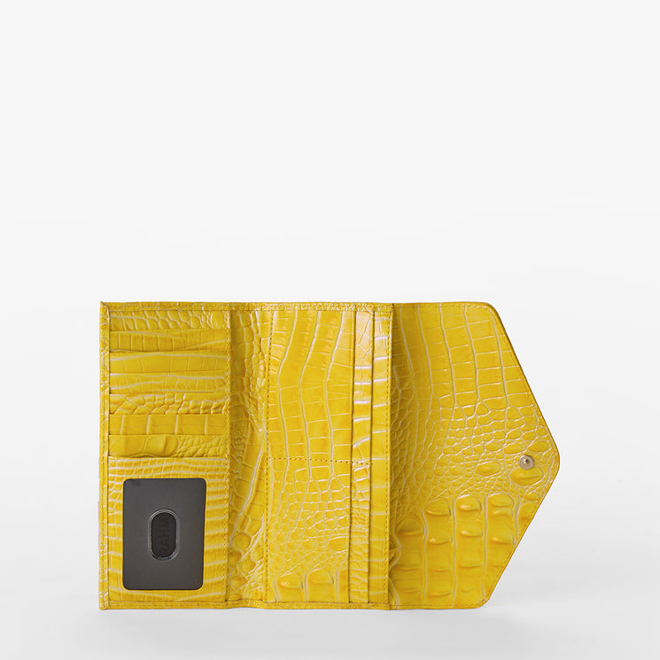 Vivid Yellow Melbourne Veronica Wallet Open View
