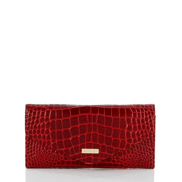 Red Glissandro Veronica Wallet Front View 