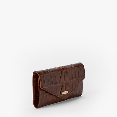 Chestnut Marana Veronica Wallet Side View 
