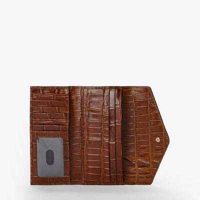 Chestnut Marana Veronica Wallet Open Top View 
