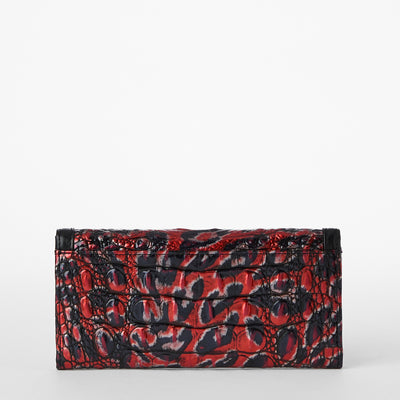 Red Leopardess Veronica Wallet Back View 