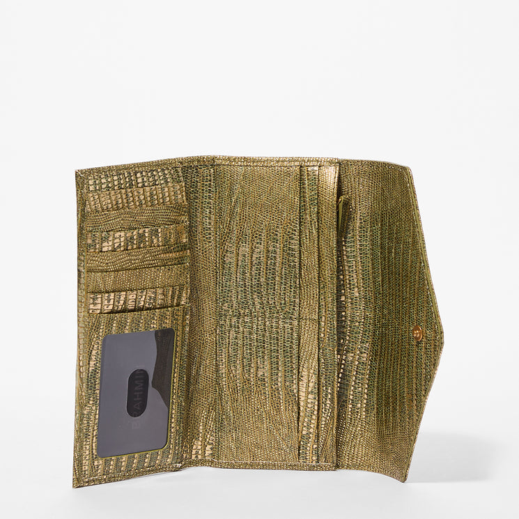Olive Bachata Veronica Wallet Open View