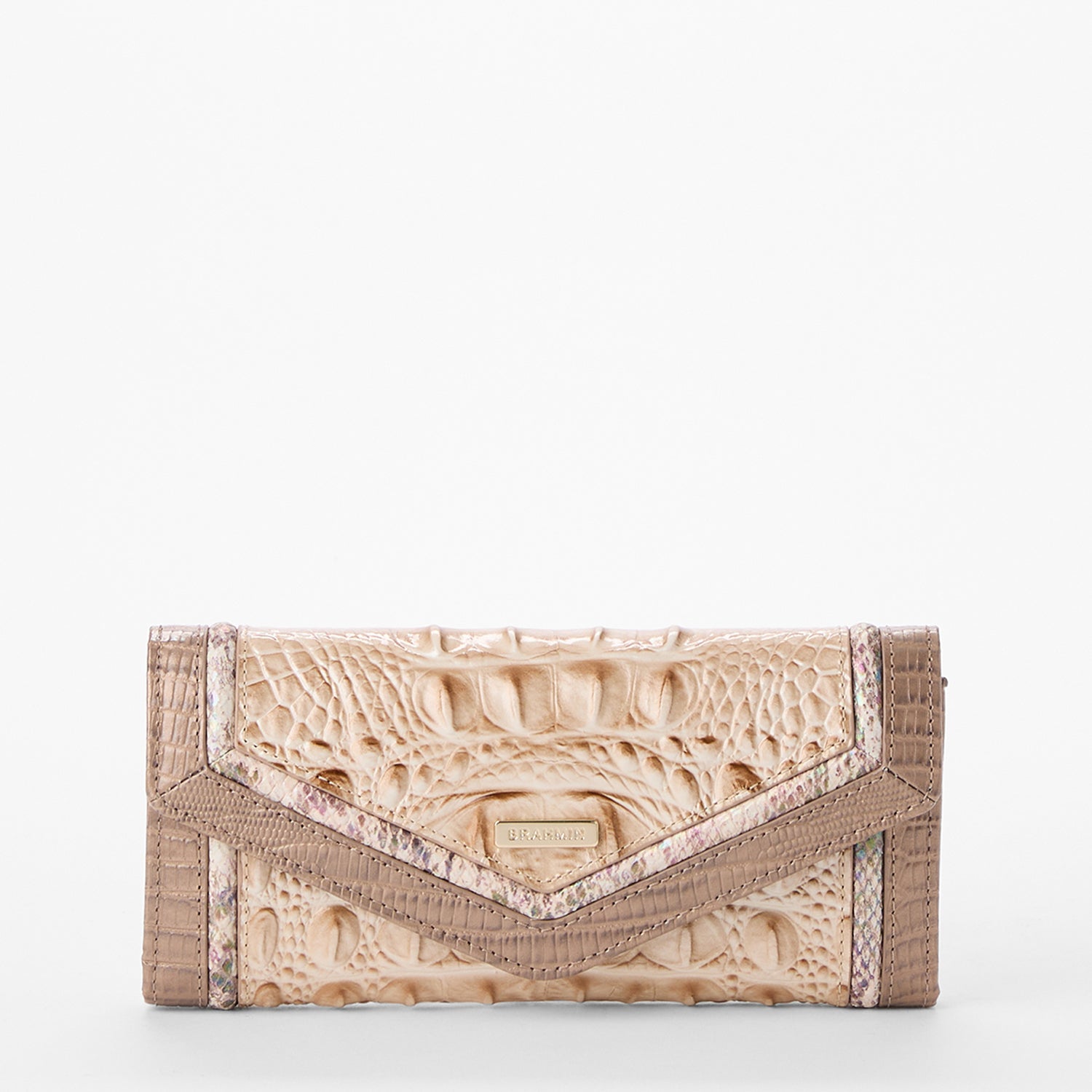Hillary Leather Crossbody | Pecan Melbourne | BRAHMIN