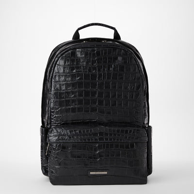 Black Baypoint Lucas Backpack Front View 