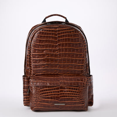 Chestnut Baypoint Lucas Backpack Front View 