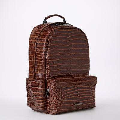 Chestnut Baypoint Lucas Backpack Side View 