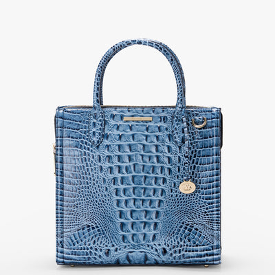 Blue Serenade Melbourne Caroline Satchel Front View 
