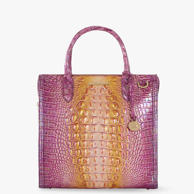 Grapefruit Ombre Melbourne Caroline Satchel Front View 
