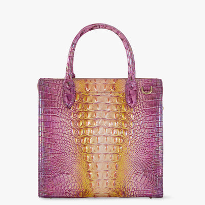 Grapefruit Ombre Melbourne Caroline Satchel Back View 
