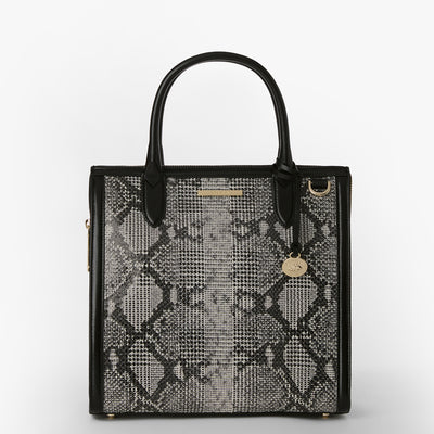 Black Spark Caroline Satchel Front View 