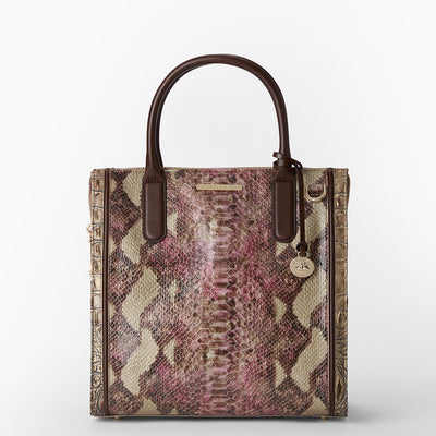 Brindle Potomac Caroline Satchel Front View 