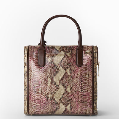 Brindle Potomac Caroline Satchel Back View 