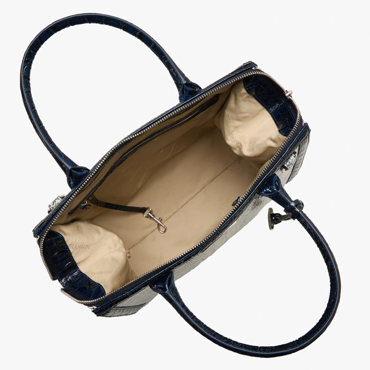Anchor Cirrus Caroline Satchel Open Top View