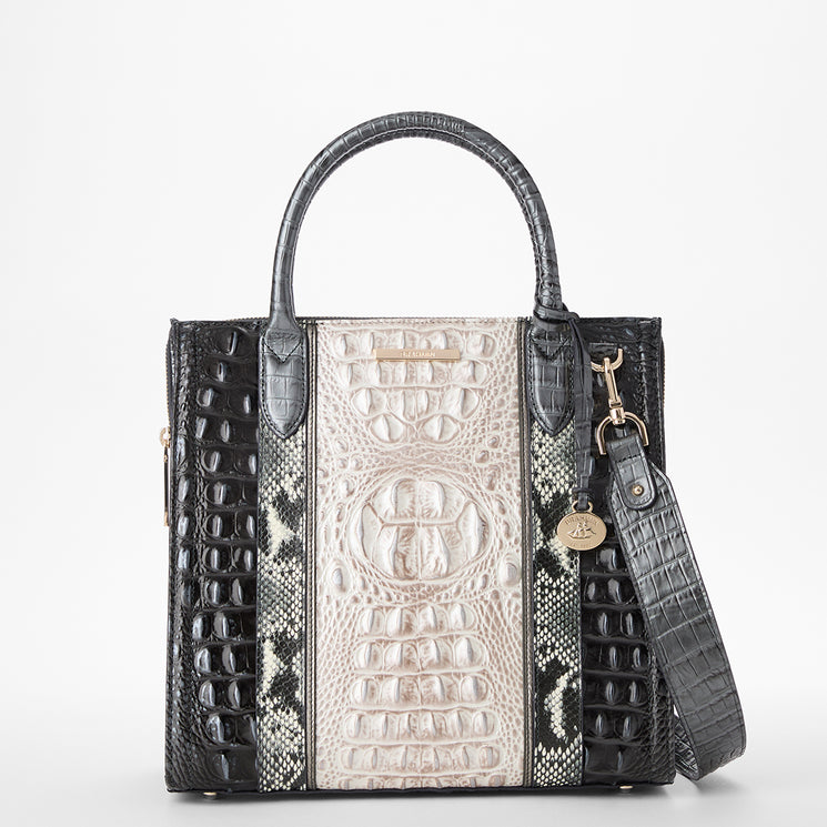 Charcoal Nottingham Caroline Front View with Strap 