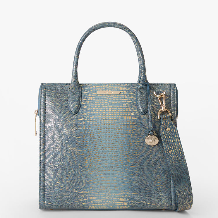 Moonlit Blue Ballad Caroline Front View with Strap