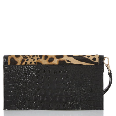 Black Reyka Kaia Clutch  Back View 