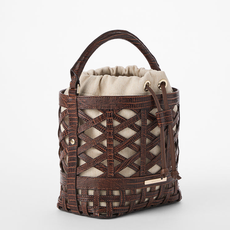 Chestnut Bahia Mini Amelia Crossbody Side View