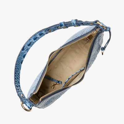 Blue Serenade Melbourne Tabitha Shoulder Bag Open Top View 
