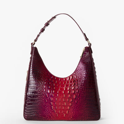 Ruby Ombre Melbourne Tabitha Shoulder Bag Back View 