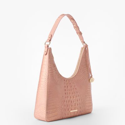 Rose Gold Melbourne Tabitha Shoulder Bag Side View 
