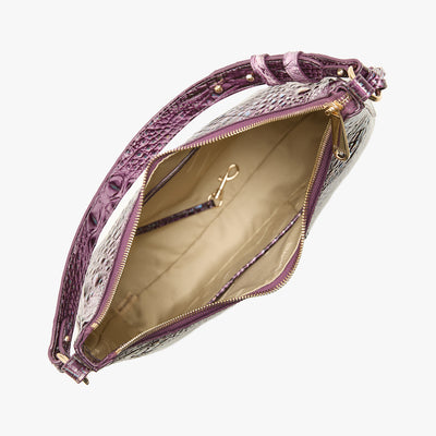 Passion Purple Melbourne Tabitha Shoulder Bag Open Top View 