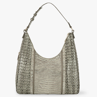 Fairest Grey Breakwater Tabitha Shoulder Bag Back View 